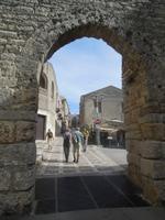 mittelalterlicher Torbogen in Erice