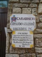 Caraninieri Schilder, wunderschön verziert