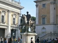 Marc Aurel auf der Piazza Campidoglio