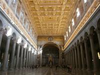 Innenansicht Kirche San Paul vor den Mauern