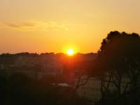 Sonnenuntergang in Rom