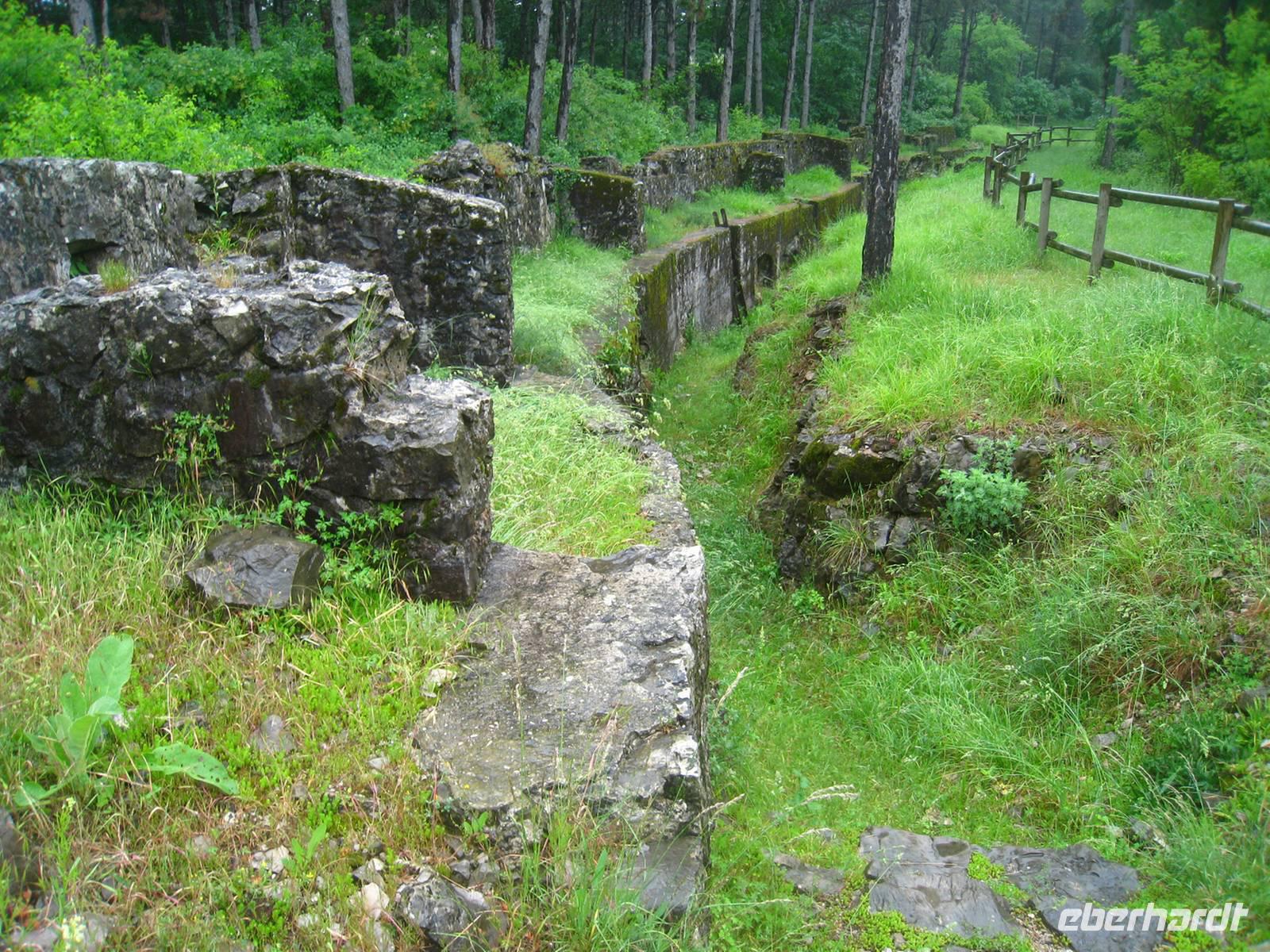 Schützengräben bei Montfalcone