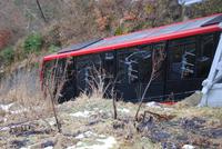 Ausfahrt der Mendelbahn von Bergstation
