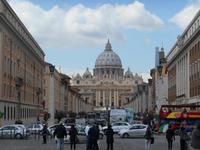 Via della Conciliazione mit Blick auf die Peterskirche
