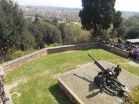 auf dem Gianicolo-Hügel ... (Vorbereitung zum 12-Uhr-Kanonenschuss)