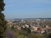 Ausblick vom Gianicolo-Hügel