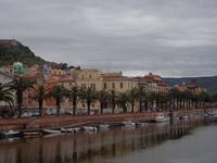 Uferpromenade in Bosa