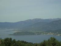 Blick in den Golf von Ajaccio