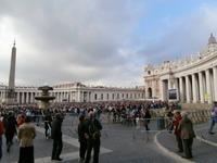 Papst Audienz am Petersplatz