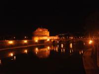 Engelsburg am Abend in Rom