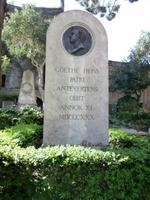 Nicht Katholischer Friedhof in Rom-Sohn von Goethe