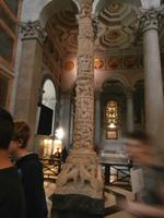 Osterkerze in Kirche St. Paul vor den Mauern