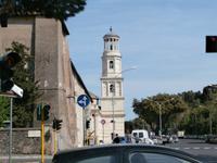 Kirche St. Paul vor den Mauern Rom-Glockenturm