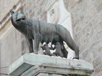 Säugende Wölfin am Kapitol in Rom