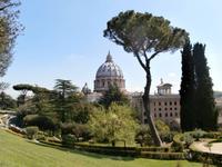 in den Vatikanischen Gärten Rom