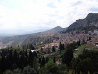 Blick auf Taormina
