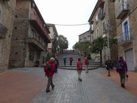 Weg zur Festung in Agropoli