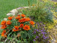 Blumenschmuck im Festungshof Agropoli