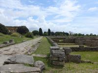 römische Wohnhäuser in Paestum