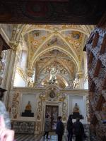 Blick in die Kirche der Kartause von Padula 