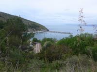 Blick auf den Hafen von Palinuro