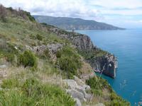 Blick vom Kap Palinuro nach Süden