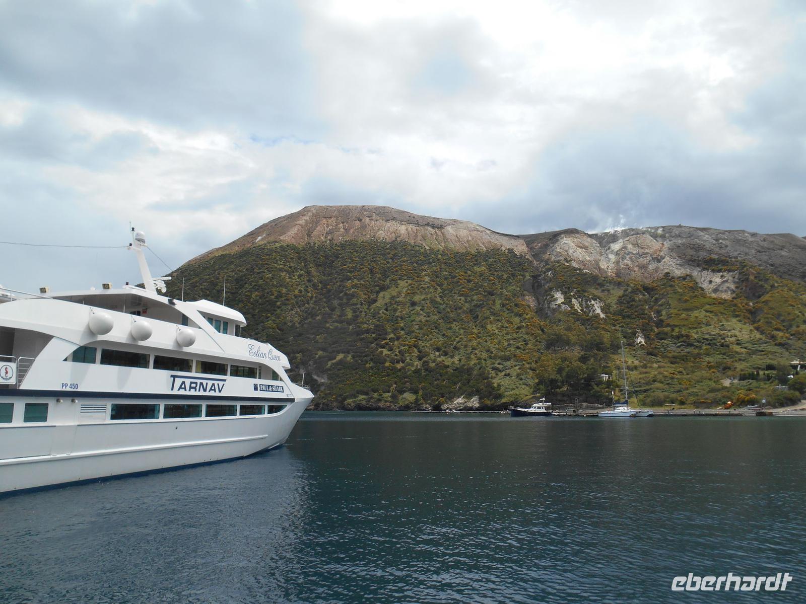 Insel Vulcano (Blick auf den Vulkan Fossa)