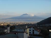 Morgendlicher Blick auf den Vesuv