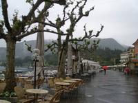 Fußgängerzone in Garda. 