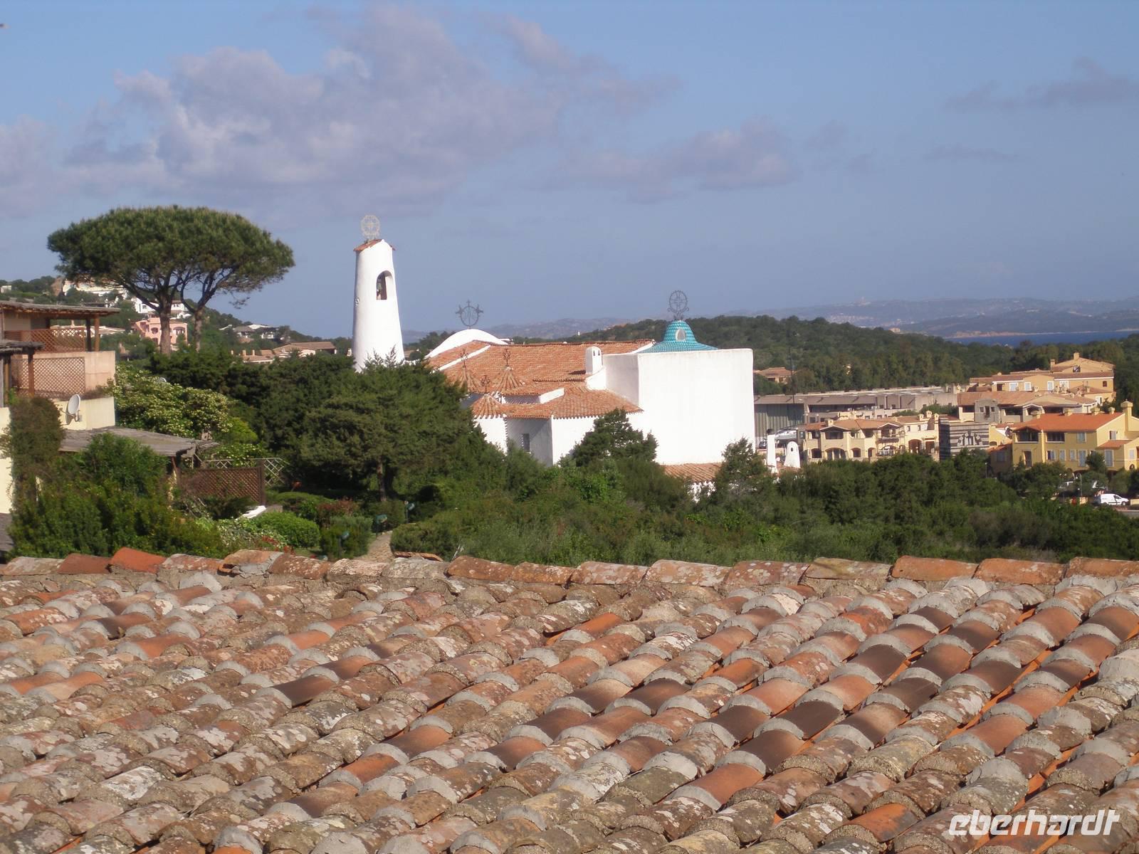Die Stella Maris-Kirche in Porto Cervo