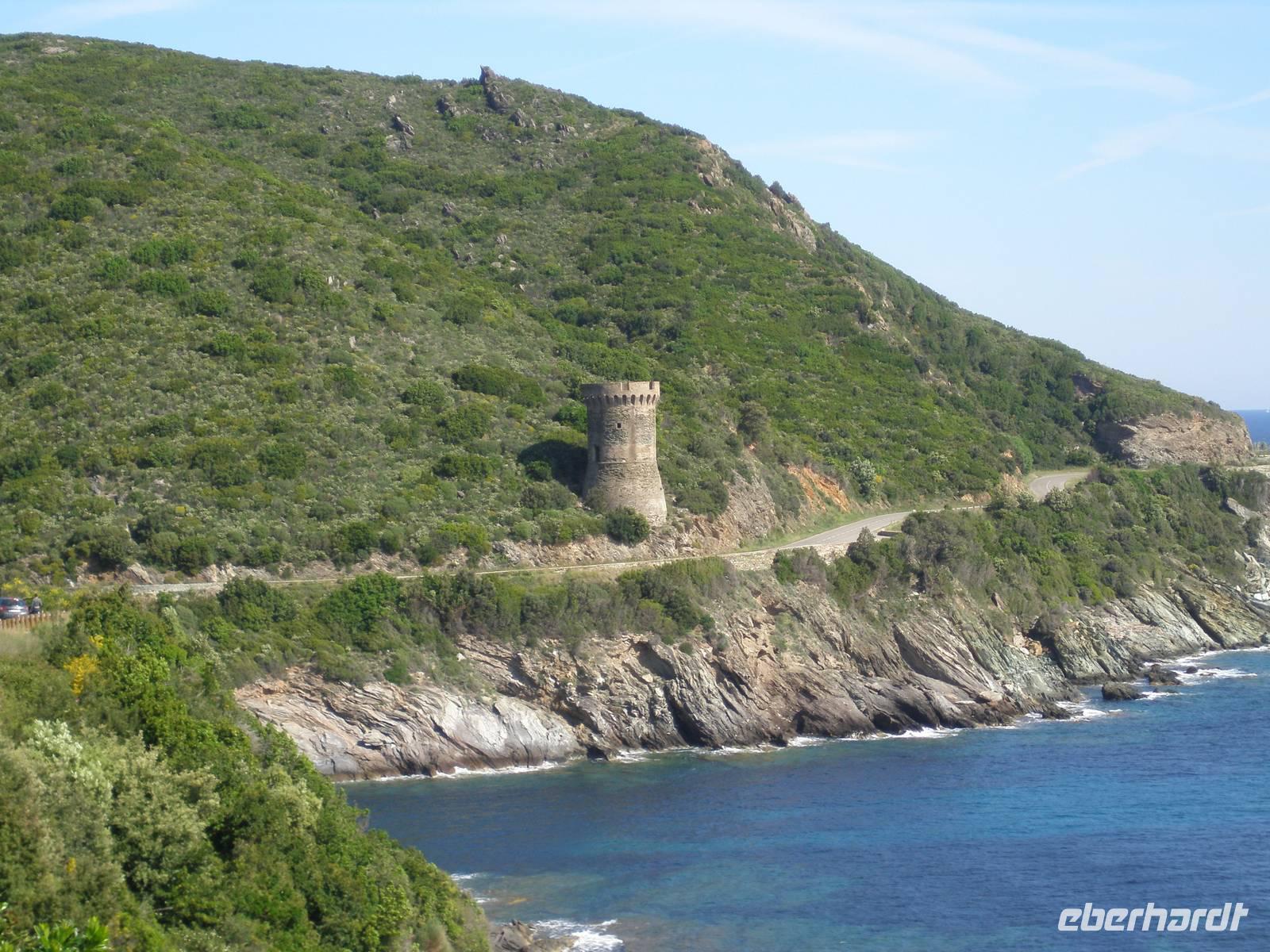 Fahrt entlang am Cap Corse