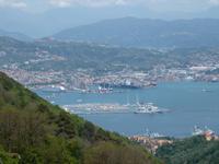 Blick auf La Spezia