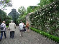 Blick auf das Tropenhaus ...