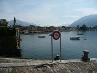 Ascona mit dem Monte Veritá  -  dem Berg der Wahrheit.
