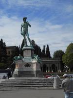 Florenz (Piazza Michelangelo - Nachbildung David-Statue)