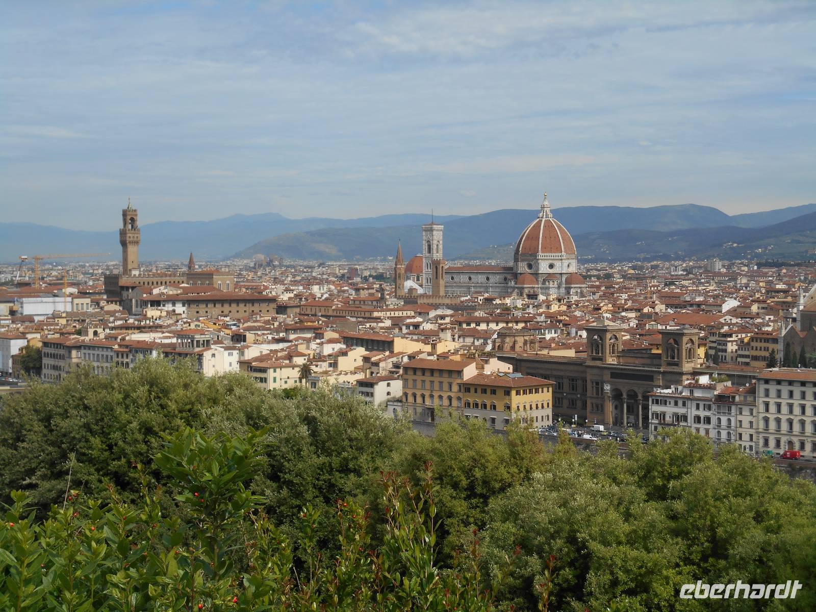 Florenz (Ausblick vom Piazza Michelangelo)
