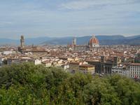 Florenz (Ausblick vom Piazza Michelangelo)