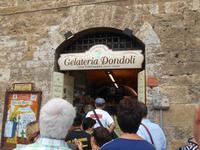 San Gimignano (vor der Gelateria 