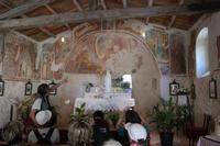 in der kleinen Kapelle