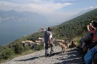 ...mit tollem Blick auf den Gardasee