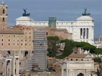 Blick auf das Monte Capitolino