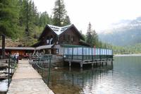 Hütte am Lago delle Malghette