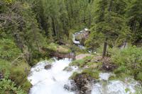 Vallesinella-Wasserfälle - Blick von oben
