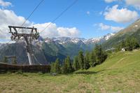 Auf den Bergen von Pejo