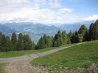Blick von der Plose in Richtung Süden