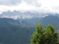 Blick zu den Geisler Spitzen 