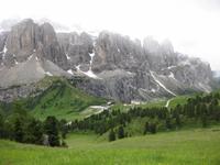 ... Blick zur Sella-Gruppe