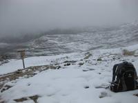 Rast am Crespeinajoch - und noch mal - es ist der 09.Juli