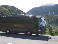 Unser Bus am Jaufenpass