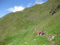 Auf dem Weg zur Flecknerspitze